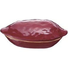 이시가키산업 구운 고구마 냄비 가로 26.5×깊이 12.5×높이 10.5cm 소형 발열 세라믹 볼 포함 포근한 맛 구운 고구마 3820