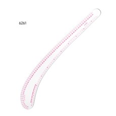 KEARING 곡선자 재단용 곡자 칼라곡자 곡자 곡선자 커브 자 재봉용 소매 깃목 커브 자 다기능 프렌치 앤 힙 커브 자 패턴 마스터 목선 암홀 허리라인 커브 라인 패턴 제작, 1개, 6261
