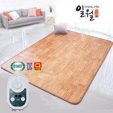 일월 온수매트 나노륨 온돌마루 무동력 카페트매트 EMF 대형 240x183