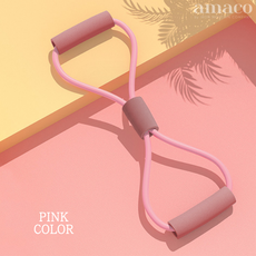 아마코 데일리 어깨 스트레칭 운동 밴드, 핑크, 1개