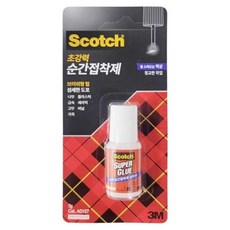 3M 순간접착제 브러쉬 AD127 7g, 2개