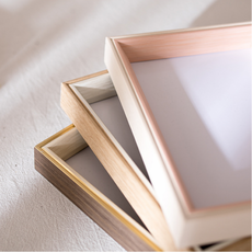 모던 액자 프레임 인테리어 웨딩액자 탁상액자 포스터 포토프레임 4x6인치, 1개, 6인치 핑크