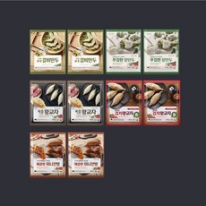 한만두 199세트 (갈비만두+왕만두+왕교자+김치왕교자+미니전병), 1세트, 2.424kg