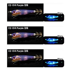 더 세네 에기 갑오징어 문어 한치 쭈꾸미 애기, 014-퍼플참돔, 3개