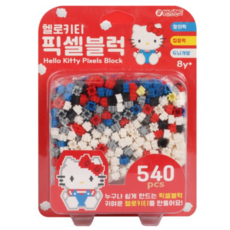 바니랜드 헬로키티 픽셀블럭, 2개, COLOR MIX