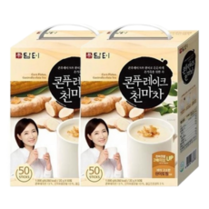 담터 고소한 콘푸레이크 천마차, 20g, 50개입, 2박스