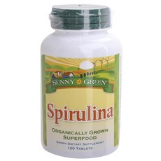 SUNNY GREEN 螺旋藻&維他命錠, 1個, 120 件