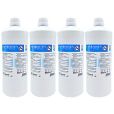 그린제약 소독용 에탄올액, 4개, 1L