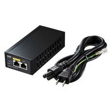 PoE IEEE802.3afat AUTO-MDIX LAN-GIHINJ2 산와 서플라이 인젝터 기가비트 대응 기능, 상세페이지 참조, 상세페이지 참조