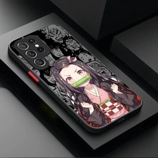 귀멸의칼날 갤럭시케이스 귀칼 폰케이스 귀여운 A16 S23 S24 삼성 FE A15 S25, 갤럭시 S25, 노란색