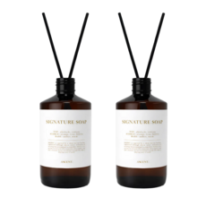 에이센트 퍼퓸드 디퓨저, 시그니처솝, 200ml, 2개