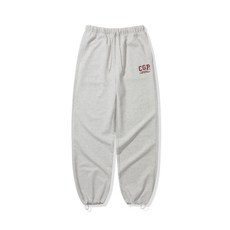 CGP 아치 로고 트레이닝 팬츠_오트밀 210517