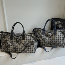 모노그램 패턴 대용량 보스턴백 기내용 여행가방 캐리어 고정 스트랩 포함