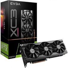 게이밍 그래픽카드 게임용 PC 비디오 EVGA GeForce RTX 3080 XC3 울트라 10G-P5-3885-KL 10GB GDDR6X iCX3 쿨링 ARGB LED 메탈, 모델명