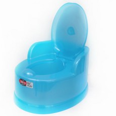 幼兒學習馬桶 兒童坐式便盆 小馬桶 座便器 寶寶如廁訓練神器, 天藍