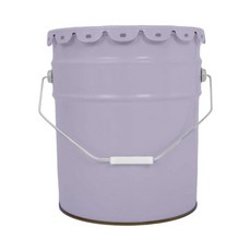 YSSHOP 손잡이와 뚜껑이 있는 금속 페인트 보관 용기 접착제 공예 산업 가정 DIY 프로젝트에 다용도로 사용 가능, 하얀색