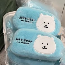 농담곰 필통 파우치 미니소 정품 굿즈 담곰이 마스코트 볼펜 수납 캐릭터, 1개, 스카이블루