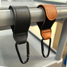 캠핑 인디언행어 가죽 고리 걸이 행어 후크 파우치포함, 1개, 브라운