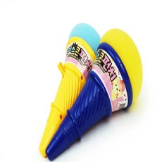 아이스콘 모양 펀치 완구 추억의장난감, 1개