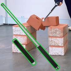 배트윙 가디언Pro 초강력 호신용 호신용품 강철코어 고탄소강 경찰용 삼단봉 KV-89, 1개