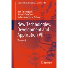 (英文圖書)New Technologies Development and Application VIII: Volume 1 平裝版, Springer, 英文