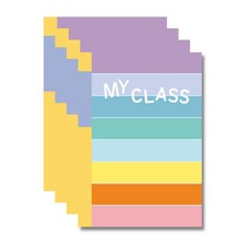 키즈바인더 초등 줄노트 배움노트 5권, 고학년, 옐로우5권