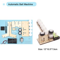 수제 모델 기술 실험 과학 학교 물리적 장난감 아이를위한 교육 소규모 생산 DIY 공예, Floating Ball, 1개