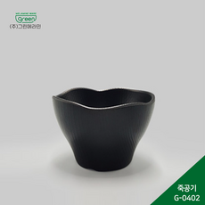 굿다이닝 매트 공기 죽공기 굽탕기, 1개, G-0402(블랙)