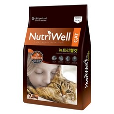 뉴트리웰 캣 7.5kg 고양이 사료, 1개
