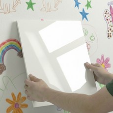 루메이크 벽에 붙이는 방수 타일 시트지 10개, 미니멀화이트