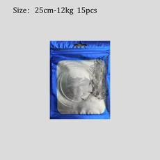 15개 프리미엄 플루오로카본 낚시 리더 롤링 스위벨 및 스냅 패스트 커넥터 포함 잉어 배스 바닷물, 02 12kg-25cm-15pcs