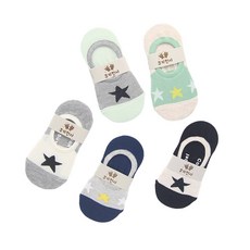 원스타 아기양말 유아 5켤례 5-6세용