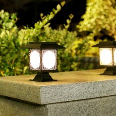 토보몰 태양광 엣지등 벽부등 잔디등 태양열 정원등 LED 데크 한옥 카페등, 백광