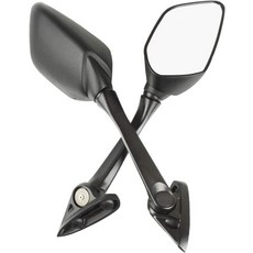 Mokuo HD 유리 소재의 오토바이 백미러 야마하 YZF-R3 R25 R15 2014-2024 NMAX 155 XMAX 300 2015-2019와 호환되는 360도, Mokuo HD 유리 소재의 오토바이 백미러, 야마하