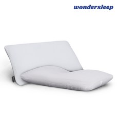 원더슬립 높이조절 베개 산후조리원 임산부 산모베개 M 사이즈 30x50cm, 화이트 커버