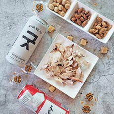 [진심인]왕다리오징어 건어물 마른오징어 맥주 안주, 10개, 27g