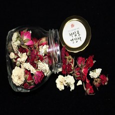 직접재배 수제 꽃차 하립골 미니 장미꽃차 10g, 1개