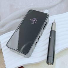 質感空心杯磨甲機 4萬轉速 靜音 美甲 打磨機, 1個, 空心杯磨甲機 - 黑色款