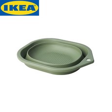 이케아 페프리그 접이식 플라스틱 다용도 다라이 세숫 대야, 1개, 1개