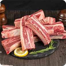 우대갈비 꽃갈비 캠핑용 초이스 미국산 캐나다산 트리플A 구이용 500g, 우대갈비 500g