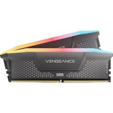 CORSAIR Vengeance RGB RS DDR5 RAM 64GB 2x32GB 6000MHz CL40-50-50-96 1.35V AMD EXPO 인텔 XMP 컴퓨터 데스크탑