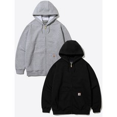 [매장정품] 칼하트 US핏 K122 미드웨이트 후드집업(2컬러)