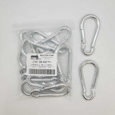 高強度安全扣環 10入, 鐵製(不繡鋼)