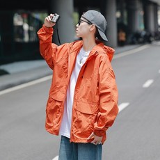 情侶多口袋工裝防曬外套 尼龍冰絲涼感透氣抗UV外套