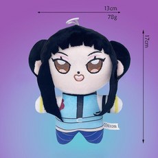 케이팝 데몬헌터스 K-POP DEMON HUNTERS 인형 조이 미라 더피 서씨 사자보이즈 로맨스 미스터리 진우 선물 인형키링, 사진참조, 모자쓴 더피 (21cm  87g)