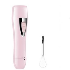 電動除毛刀 全身防水USB充電式剃毛器, 粉色（無更換頭）, 刮毛器