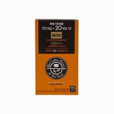 커피빈 캡틴 아메리카노 미니 90T, 900mg, 90개입, 1개