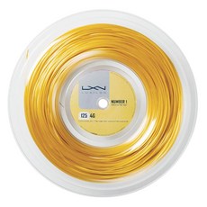 Luxilon 4G 125 網球線 金色, 金, 詳見包裝