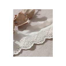 퀼트스타 사브리나 면자수레이스_내추럴 112, 1개, 내추럴