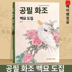 색칠북 따리기 꽃책 컬러링북 취미 수묵화 드로잉 어르신 색칠하기 그리기 교구 꽃과, 1개, 공예 꽃과 새 드로잉 114폭